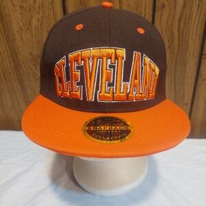 Cleveland Browns Snapback Cap New NWT Vintage Y-W Sports